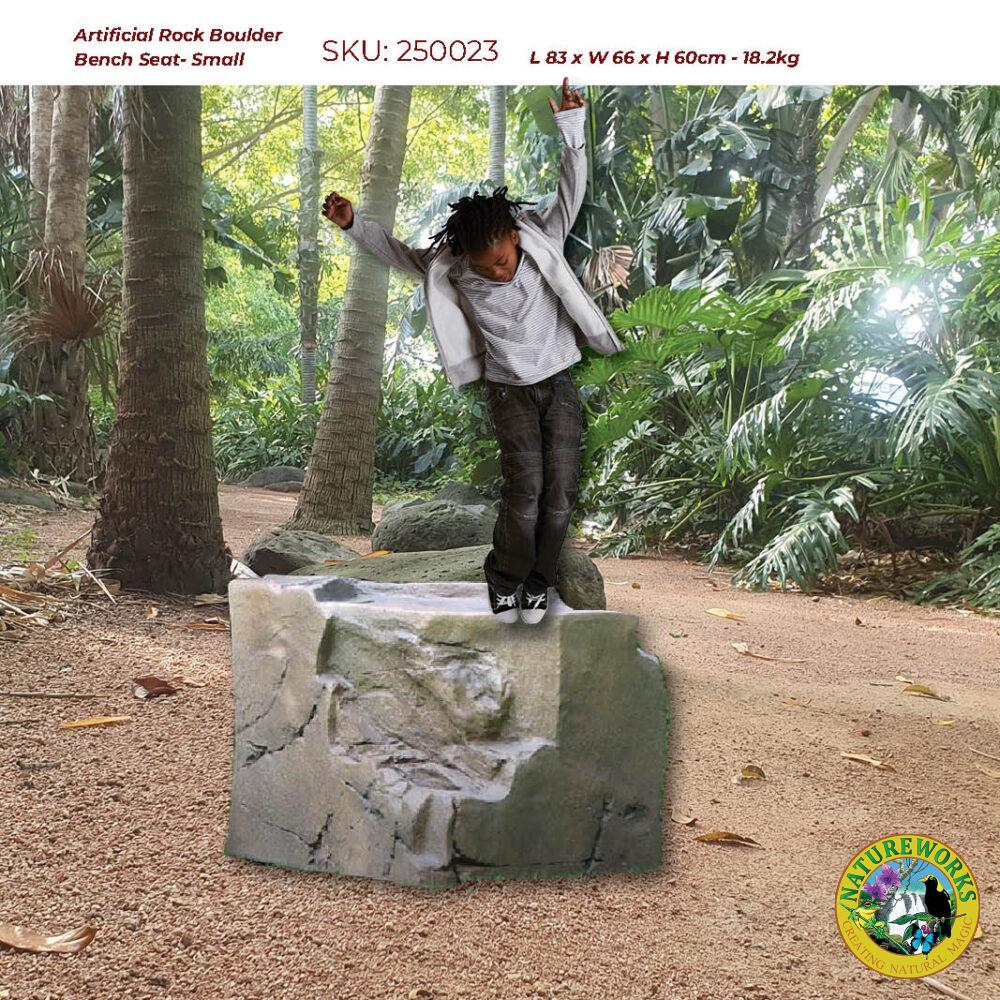 Natureworks Australia Rock Boulder Bench-Small