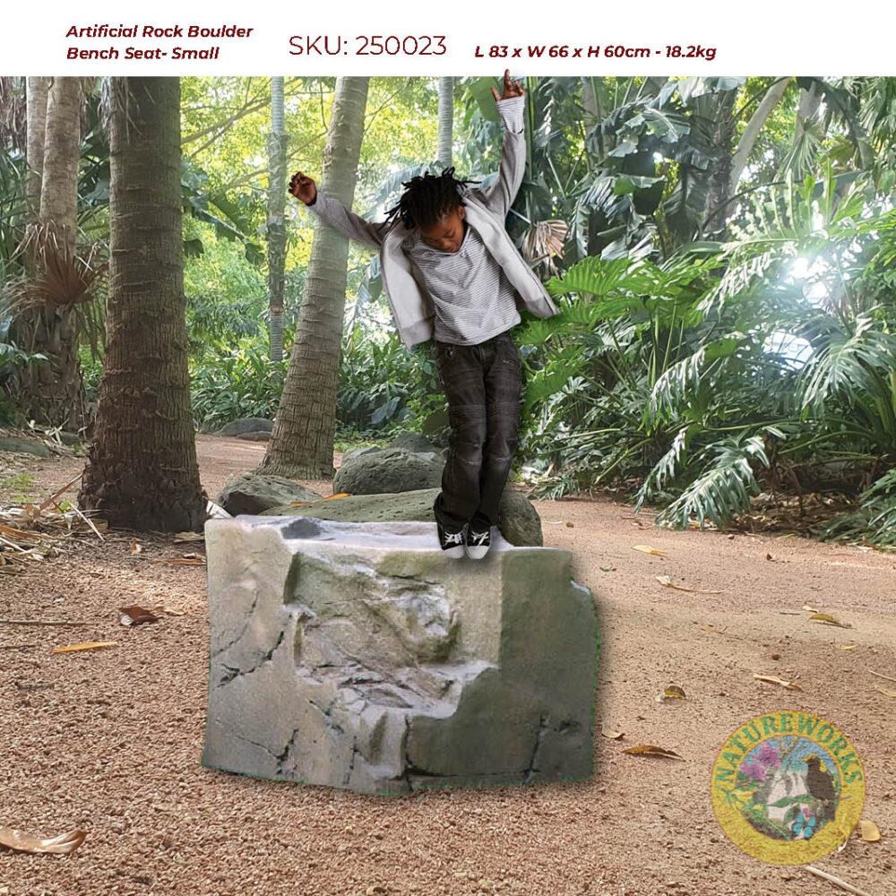 Rock Boulder Bench-Small