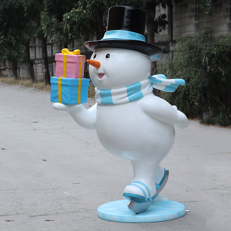 Natureworks Australia Skating Snowman Father - Image 2