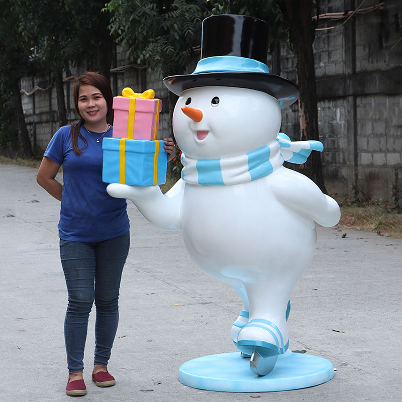 Natureworks Australia Skating Snowman Father - Image 4