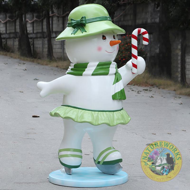 Natureworks Australia Skating Snowman Mother - Image 3