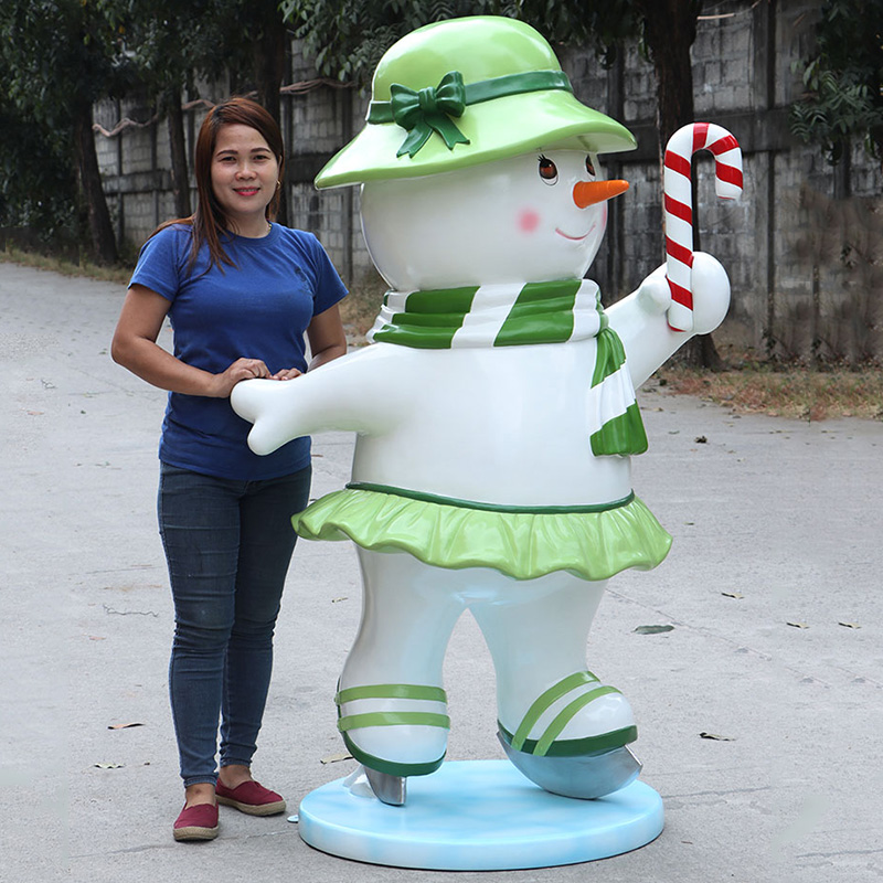 Natureworks Australia Skating Snowman Mother - Image 2