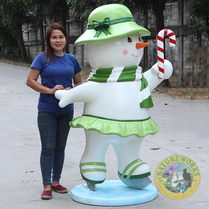 Natureworks Australia Skating Snowman Mother - Image 2