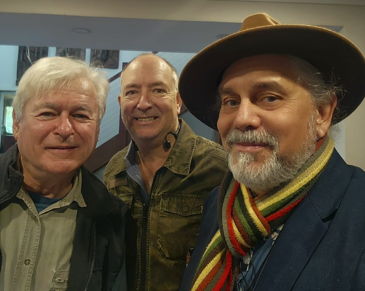 David Joffe, Tim Aspinall and Uncle John Smith Gumbula