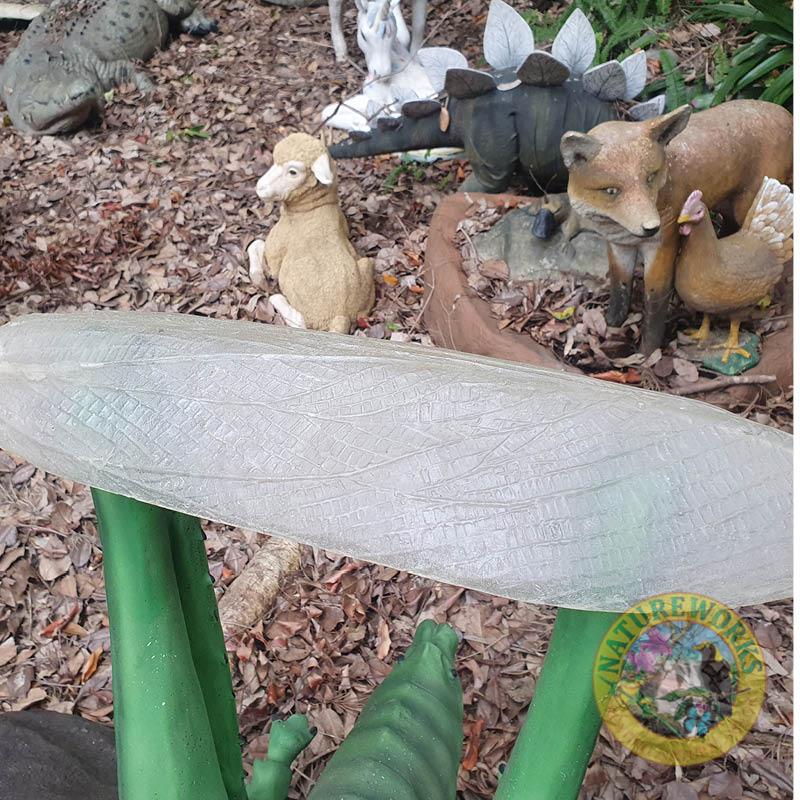 Natureworks Australia Grasshopper-Oversized-PT-R-056-transparent wings close up