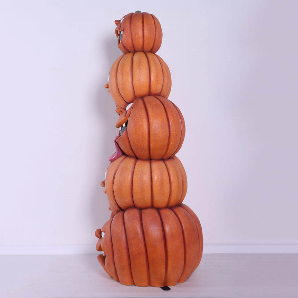 Pumpkin Stack of 5 Crazy Faces - Image 4