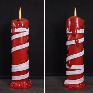 Natureworks Australia Halloween Scary Mummy candle side view 250019 V4 sculpture - Business Marketing & Tourism, Art, sculpture design & inspiration, Community revitalisation