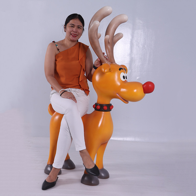Natureworks Australia Reindeer Simpatico-210067-- with lady