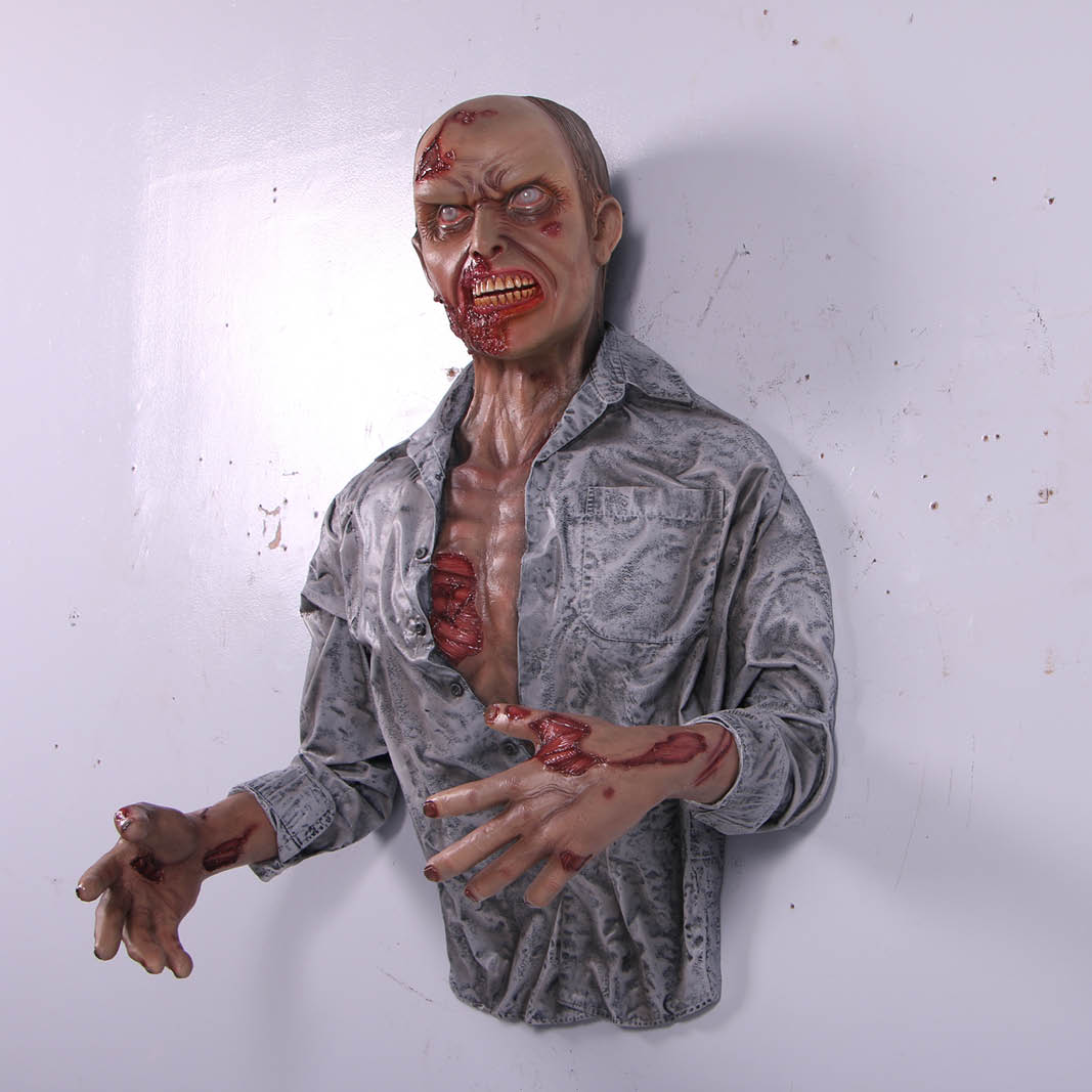 Natureworks Australia Zombie Wall decor Halloween prop - 140104- angle view