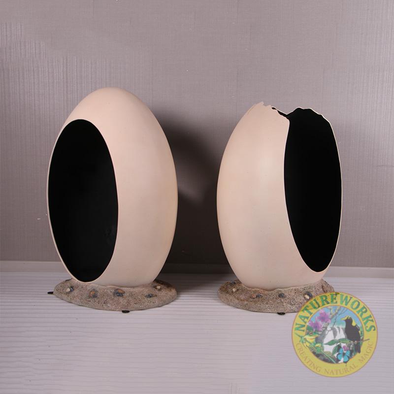 Natureworks Australia Dinosaur Egg Photo Op-Peekaboo without top - Image 3