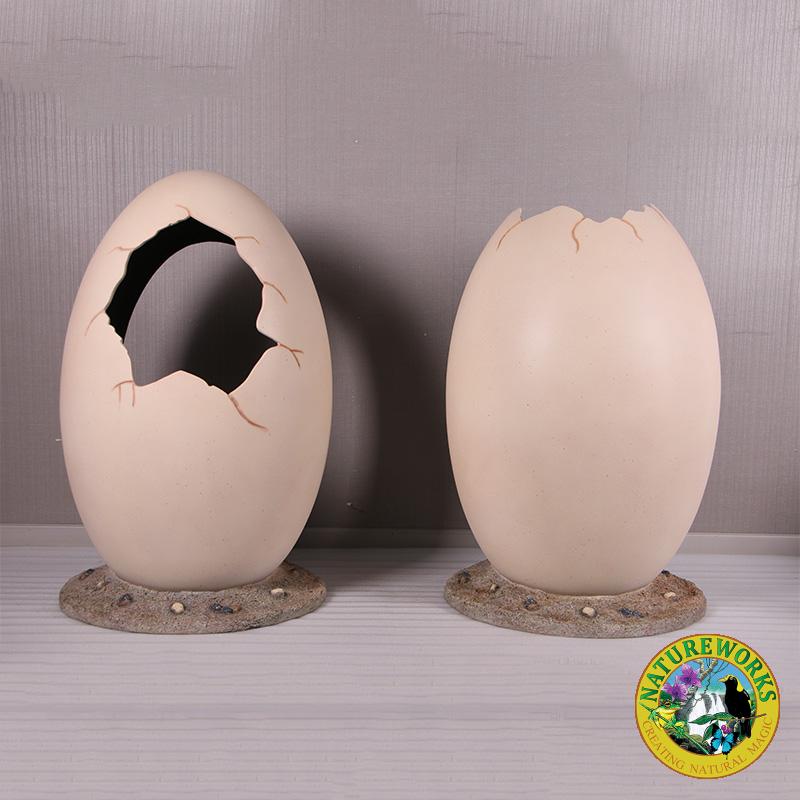 Dinosaur Egg- Peekaboo Egg without Top- Photo Op – 250066-best view of both versions