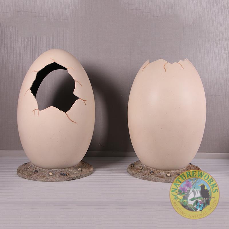 Dinosaur Egg- Peekaboo Egg without Top- Photo Op – 250066-best view of both versions