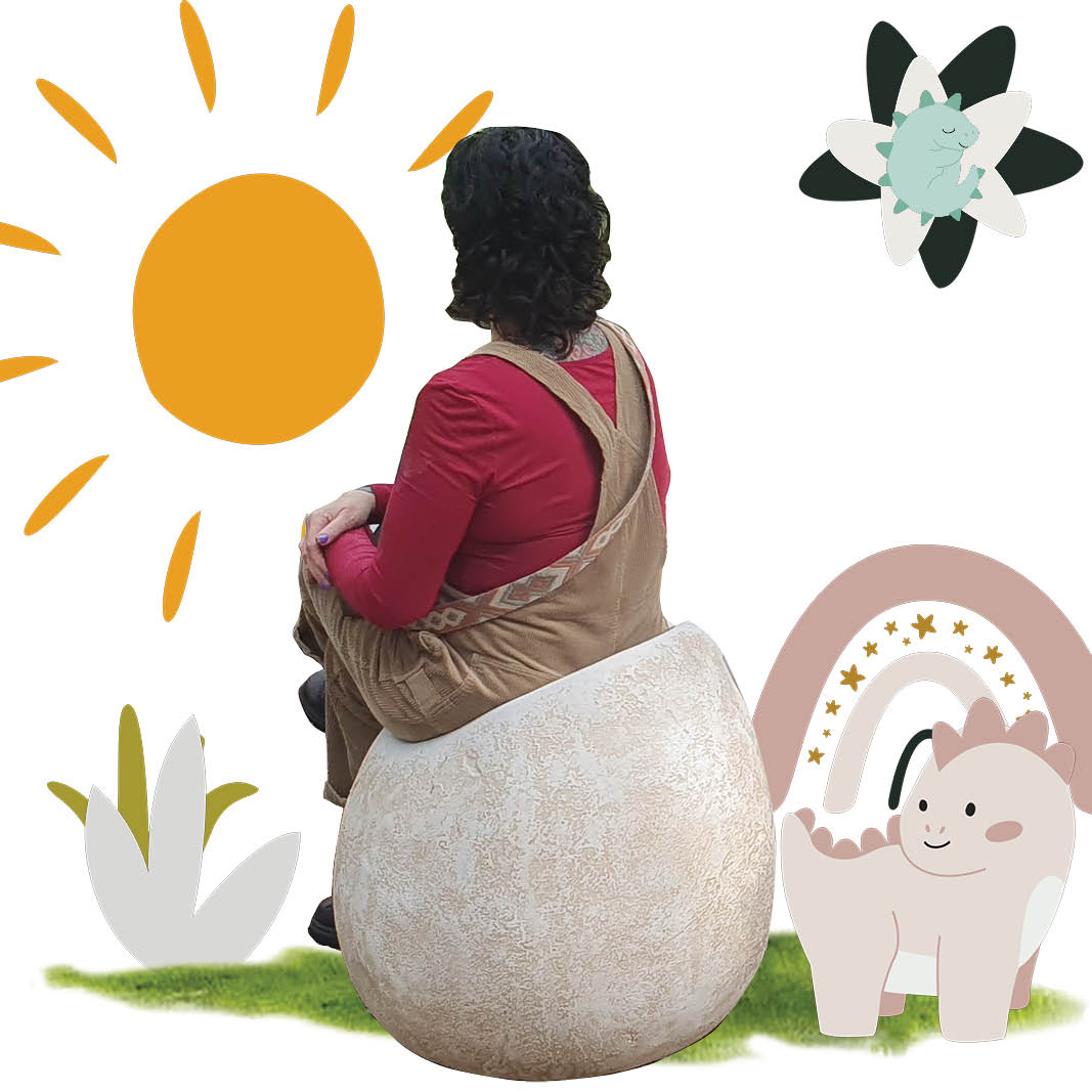 Natureworks Australia Dinosaur Egg seat