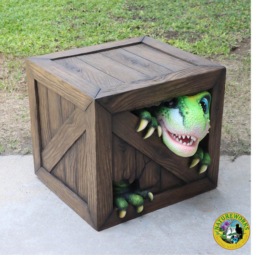 Dinosaur Peek-a-Boo table-234136-Front angle view