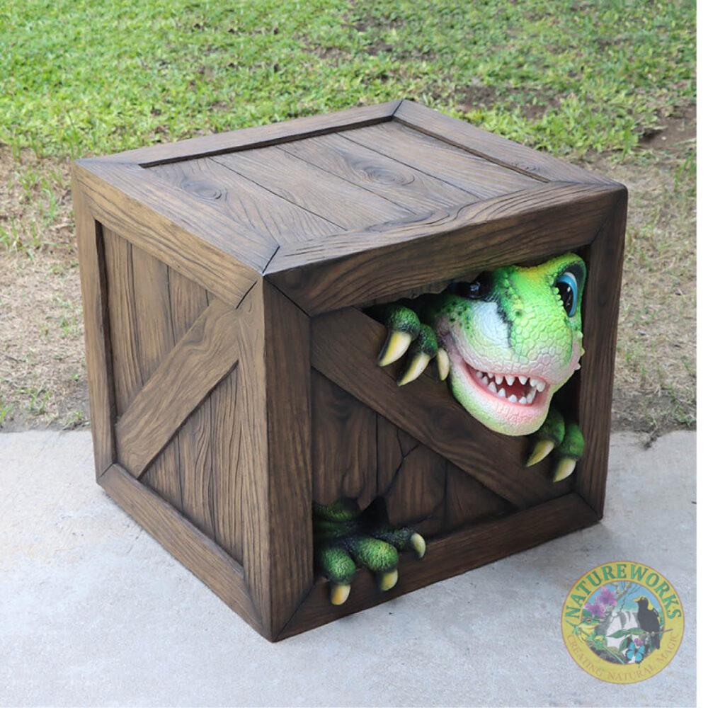 Dinosaur Peek-a-Boo table-234136-Front angle view