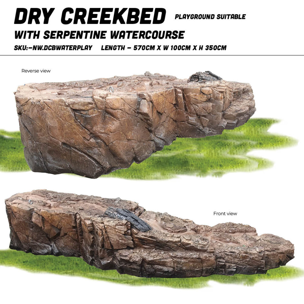 Dry Creek Bed with Serpentine watercourse-Playgrounds - Image 2