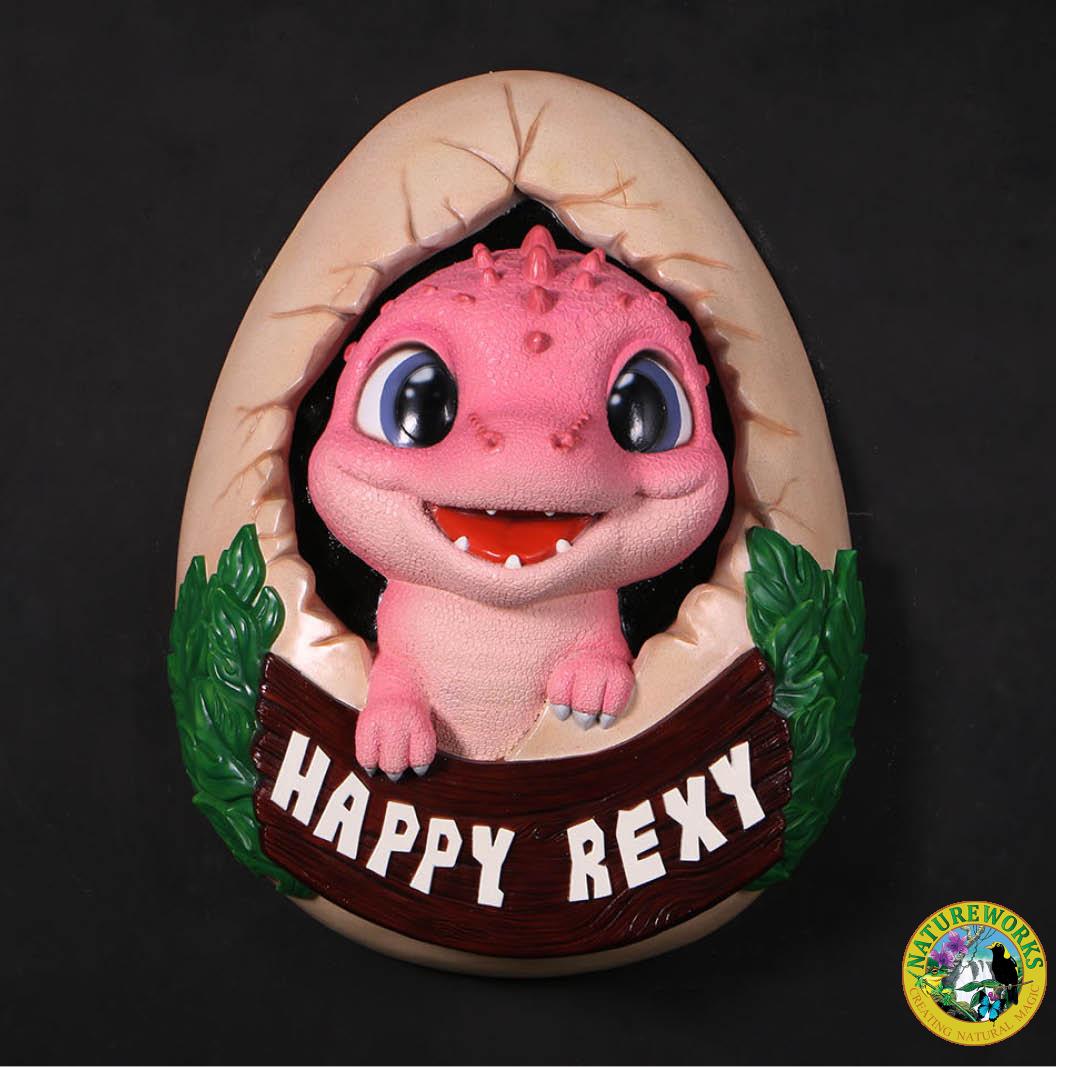 Natureworks Australia Happy Rexy wall decor--250073- Front view