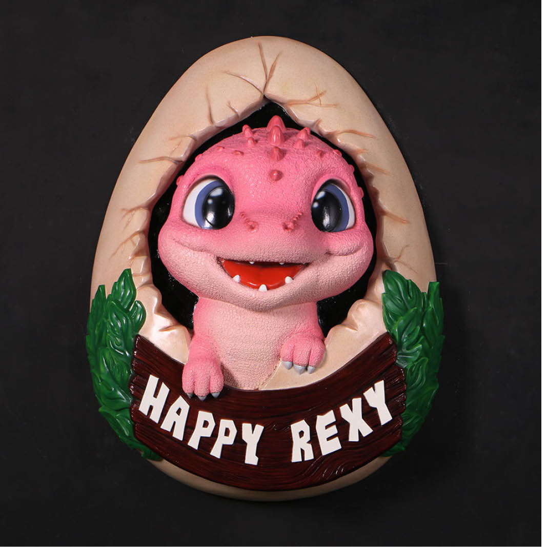 Natureworks Australia Happy Rexy wall decor--250073- Front view