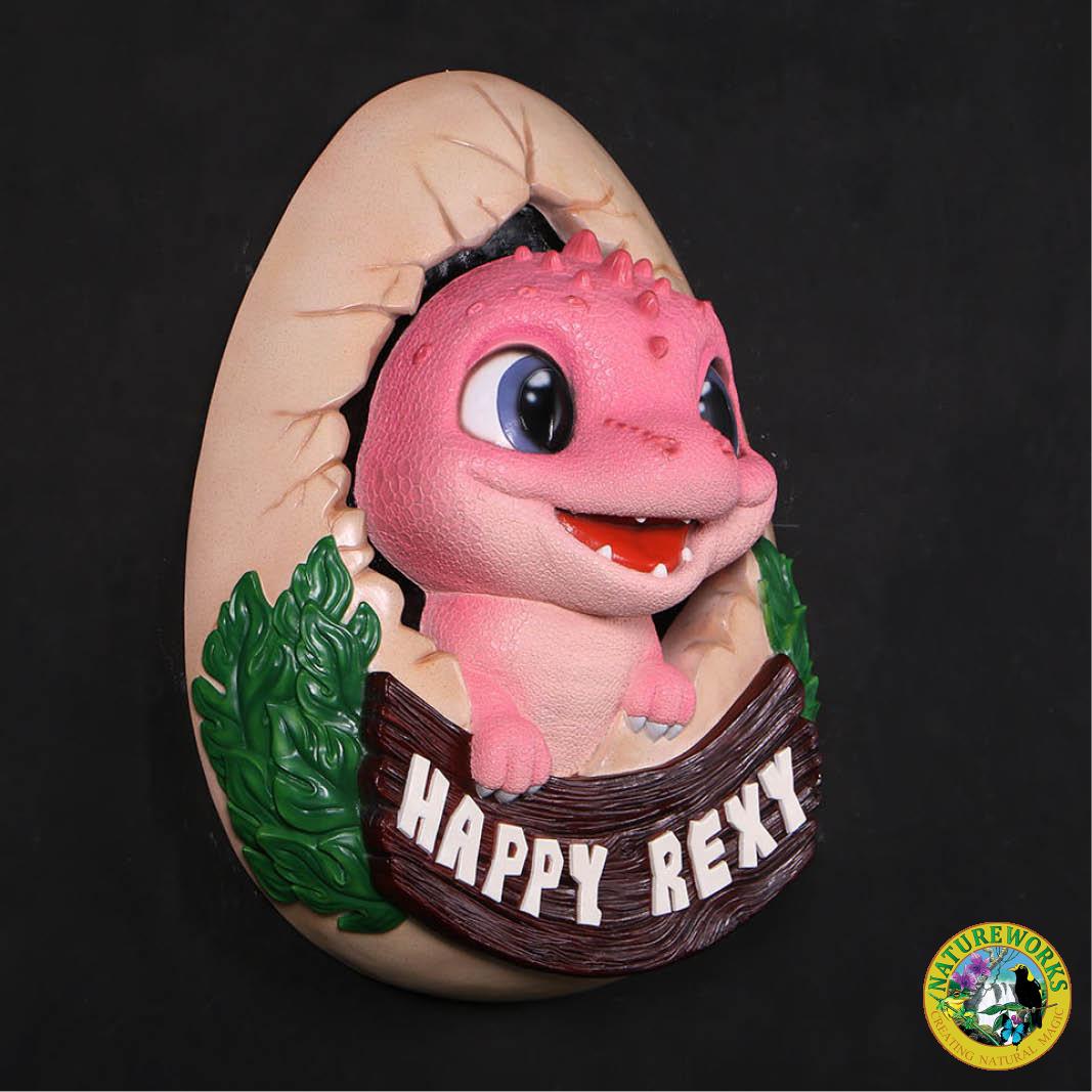 Natureworks Australia Happy Rexy wall decor-250073-angle view