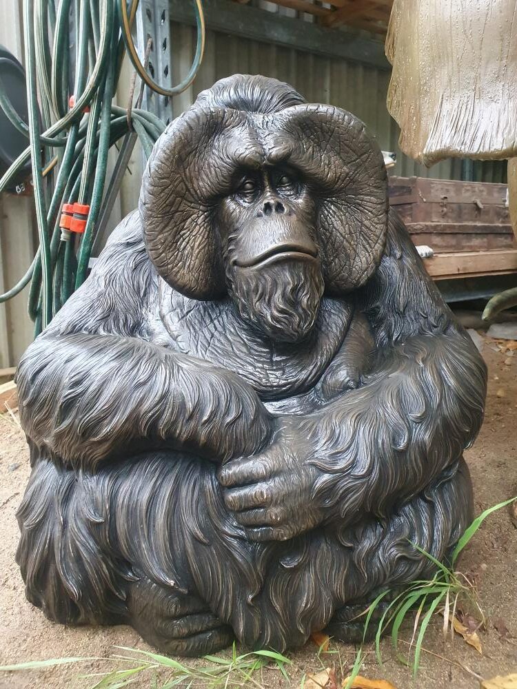 Natureworks Australia Orangutan Male Sitting - Image 7