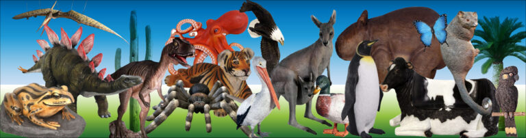 Natureworks Australia Biodiversity banner - showing wide range of animals