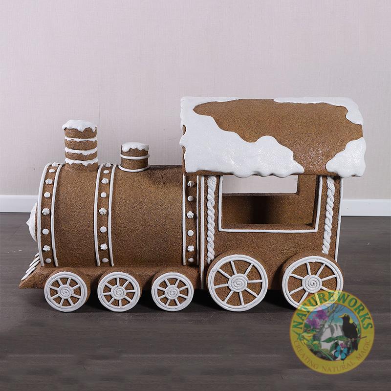 Natureworks Australia Gingerbread Train- 230115- side view left