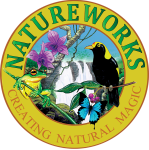 Logo Natureworks with CREATING NATURAL MAGIC
