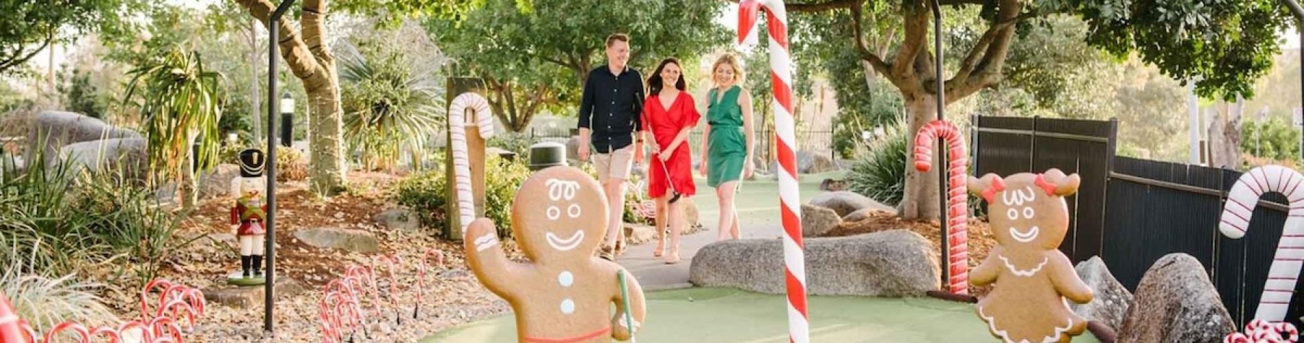 Minigolf at Victoria Park