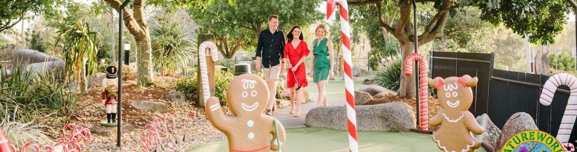 Minigolf at Victoria Park